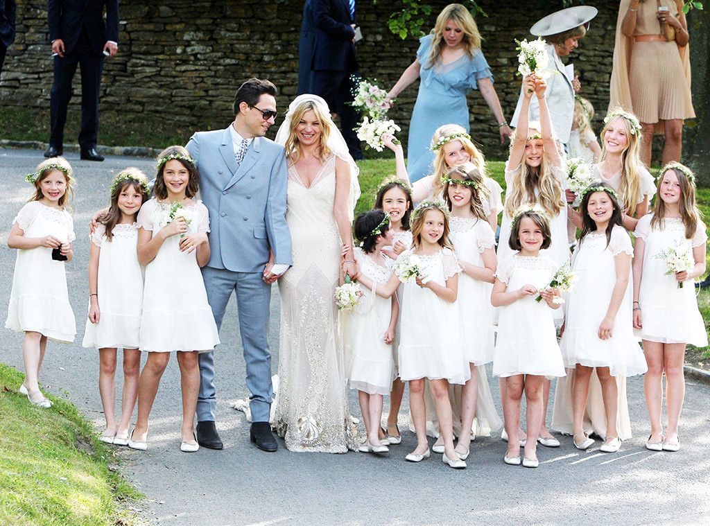 Kate Moss, Jamie Hince, Lila Grace, Wedding Photo